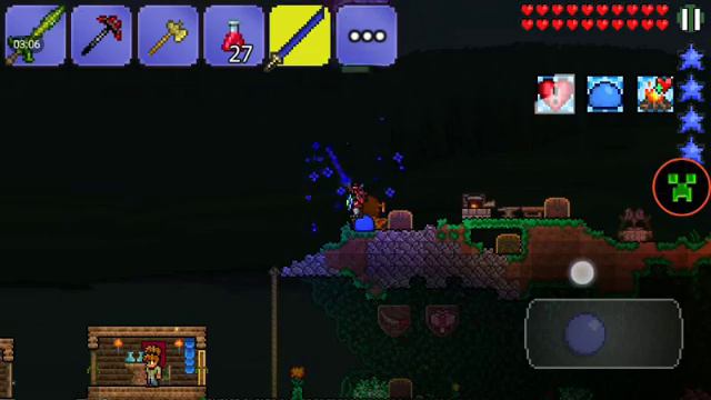 Терария 1.2.4 #5 за воина (поход в данж) смотреть онлайн