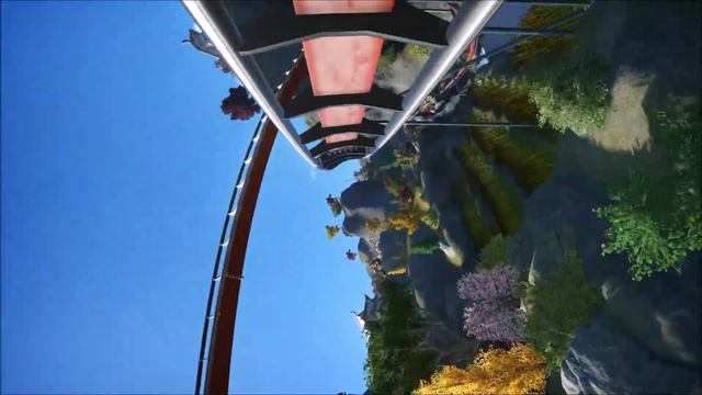 Planet Coaster: Sankocho - Flying Coaster, Daytime POV смотреть онлайн