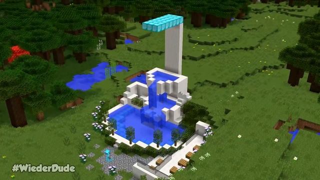 Minecraft NOOB Vs PRO Vs HACKER: WATERPARK CHALLENGE In Minecraft / Animation