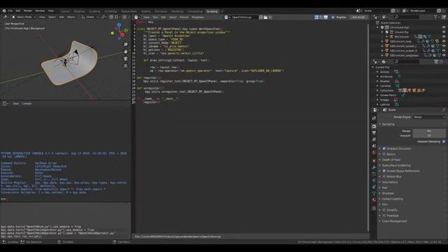 Try Motion Capture in Blender (Python-Opencv) смотреть онлайн