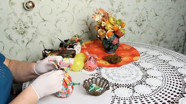 Обалденный мешочек на елку с конфетами - Новогодние игрушки своими руками 2017 смотреть онлайн