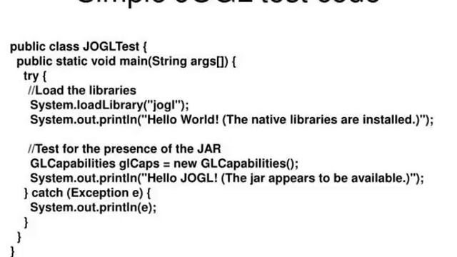 java opengl jogl смотреть онлайн