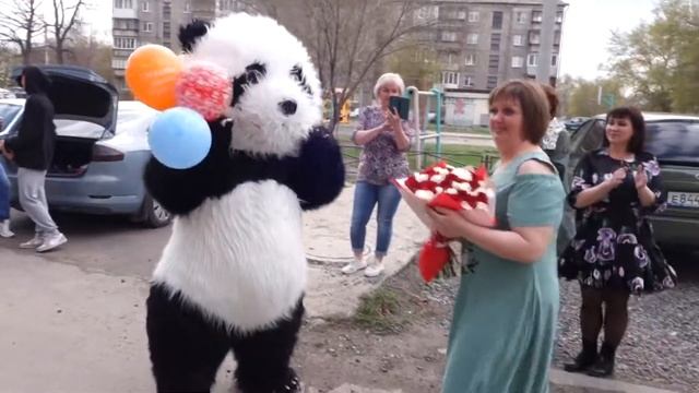 мишка панда день рождения смотреть онлайн