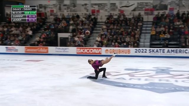 HAWAYEK / BAKER (USA) | Ice Dance Free Dance | Norwood 2022 | #GPFigure смотреть онлайн