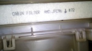 Замена салонного фильтра. TOYOTA Passo.