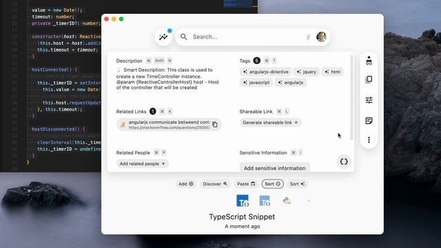 Power Tip: Snippet Context Metadata View | Pieces for Developers Desktop App смотреть онлайн