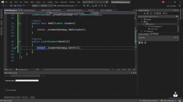 Complete CRUD Operation with SQLite Database & Entity Framework Core in .NET 6 Windows Forms