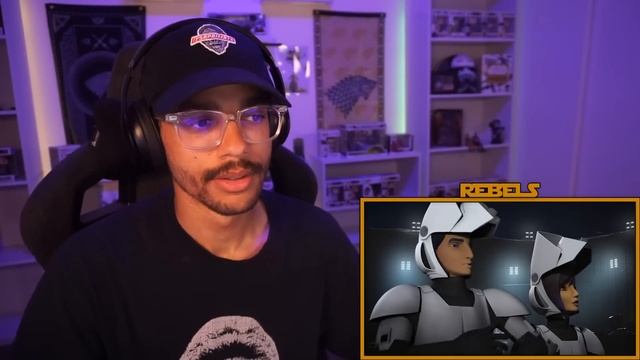 Star Wars: Rebels: Season 4 Episode 12 Reaction! - Wolves and a Door смотреть онлайн