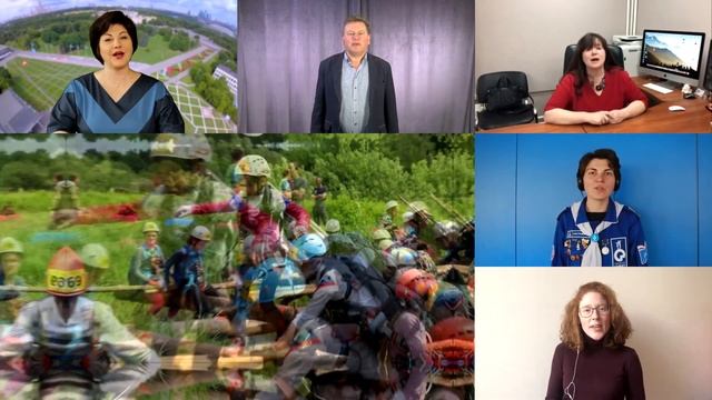 Праздничная композиция на тему песни "Дорога добра!" смотреть онлайн