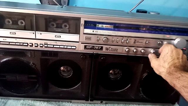 Sharp GF-767.. Готов.. Проверка работы и звучания после апгрейда смотреть онлайн