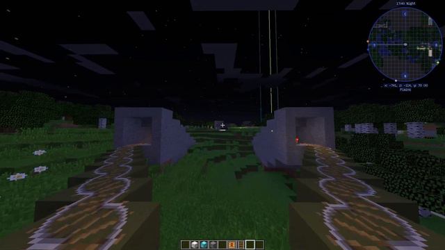 Обзор Фиолетовой и Зелёной ветки моего метро в Minecraft смотреть онлайн