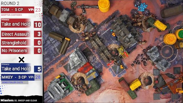 LIVE: Adeptus Custodes vs Genestealer Cults NEW CODEX REMATCH | Warhammer 40,000 Battle Report смотреть онлайн
