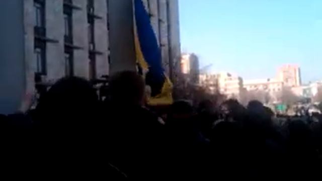 донецк 9 марта около обладминистрации смотреть онлайн