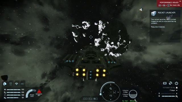 Space Engineers Xbox One : When you think the pebble is further ... смотреть онлайн