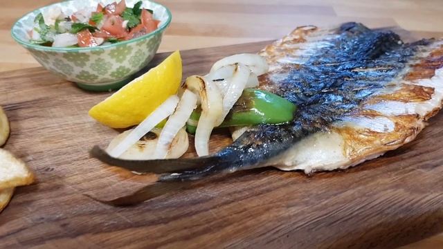 макрель на гриле смотреть онлайн