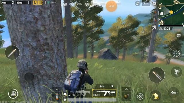 AWOT BAHWOT в PUBG Mobile #6| Новая карта: Санук | ТОП 2, маскхалат не помог смотреть онлайн