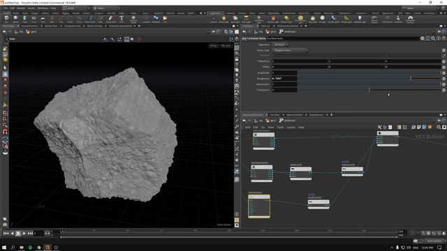 Working with Noises in VOPs & Creating Rock Generator – Houdini Attributes and VOPs ep. 10 смотреть онлайн