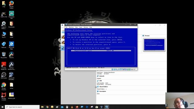 creating a virtual machine in windows 10 using virtualbox - windows xp pro environment смотреть онлайн