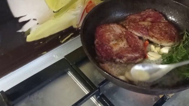 стейк рибай. рецепт идеального стейка!! смотреть онлайн