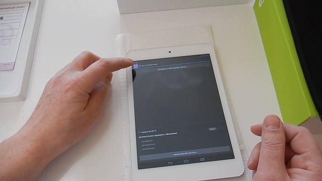 Распаковка планшета 3Q RC7802F... Впечатления смотреть онлайн