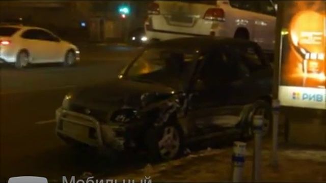 Четыре автомобиля столкнулись на Красной Пресне смотреть онлайн
