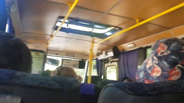 Севастопольский Автобус на БАЗ А079 пляж Учкуевка-пл.Захарова 19 июля 2022г. смотреть онлайн