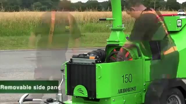 Крутейший измельчитель веток  GreenMech Arborist 150, обзор