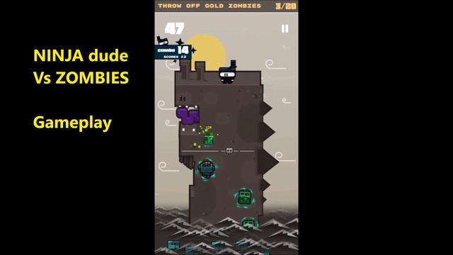 Ninja Dude vs Zombies Gameplay Part 1 смотреть онлайн