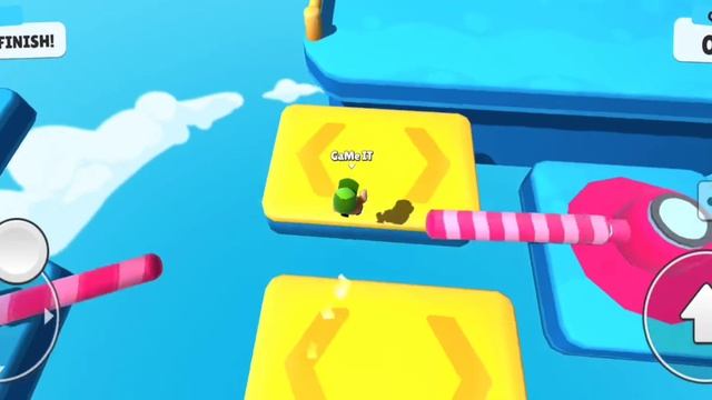 New boost trick at the end of the paint splash map? (Stumble guys Hindi gameplay) смотреть онлайн