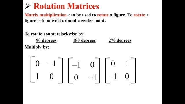 Matrix Rotations смотреть онлайн