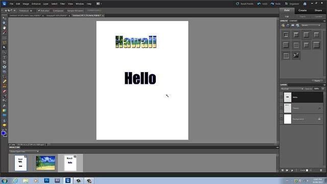 Text Tutorial in photoshop elements 10 смотреть онлайн