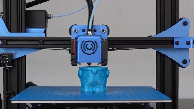 TWO TREES BLU-3 (BLUER) 3D PRINTER Print test!!! смотреть онлайн