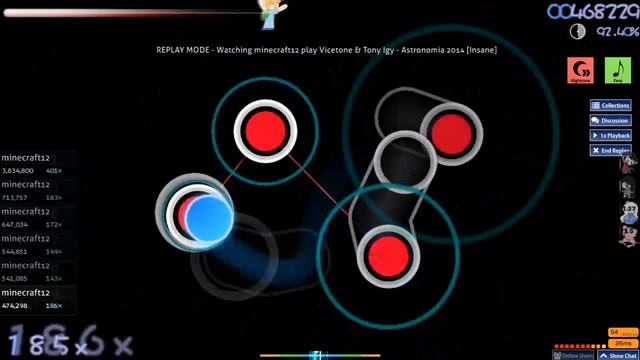 osu! | Astronomia (coffin dance meme) but it's in nightcore and every object is large смотреть онлайн