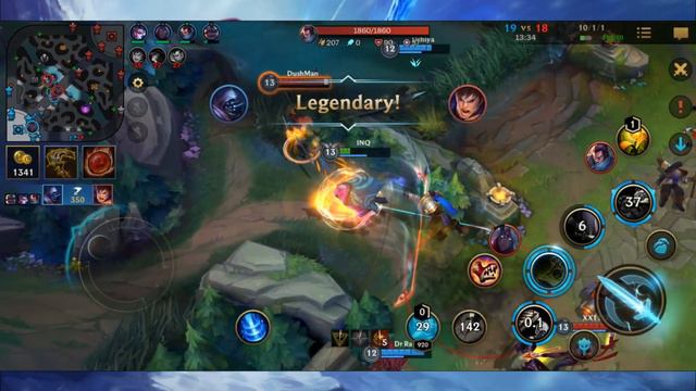 WILD RIFT ПЕРВЫЙ ВЗГЛЯД, ДЖАКС ЛЕС ГЕЙМПЛЕЙ / Jax gameplay League of Legends Wild Rift смотреть онлайн