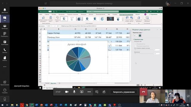 Мир, Труд, Май и Секреты Excel. День 3. Динамическая диаграмма. Часть 2 смотреть онлайн