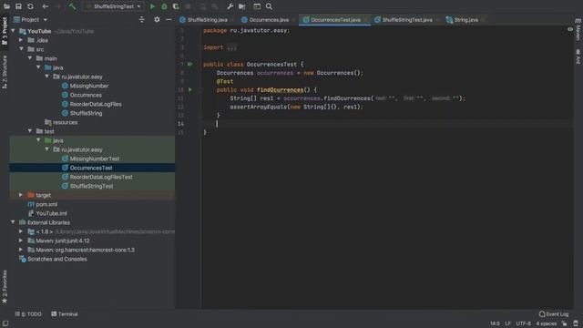 Решение задачи Occurrences After Bigram 100%. Java. Leetcode смотреть онлайн
