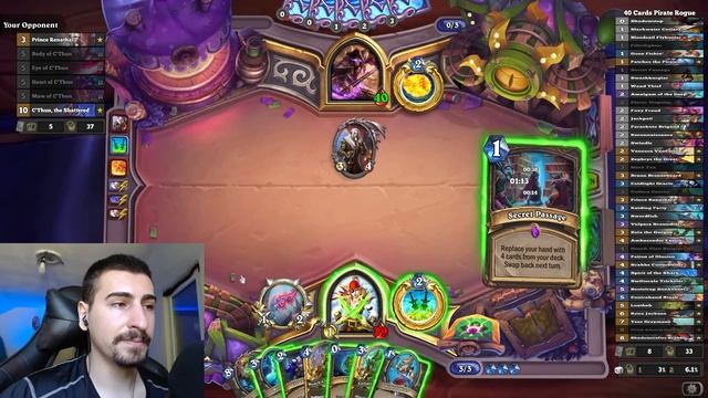 New Highlander Hooktusk Thief 40 Cards Pirate Rogue! Throne of the Tides Mini-Set | Hearthstone смотреть онлайн