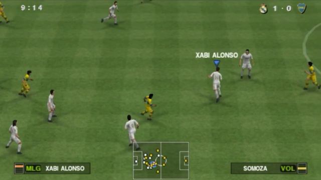 PES 2012 pro evolution soccer #gameplay #psp смотреть онлайн