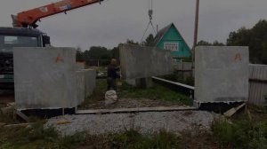 ? Гараж из полистиролбетона, как его построить самому!!! Фундамент, стены, армопояс, перекрытия...