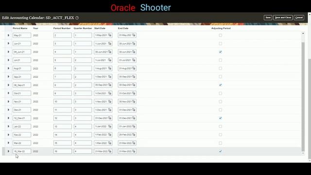Oracle Fusion 107: How to open AP, AR and GL periods in fusion @OracleShooter смотреть онлайн