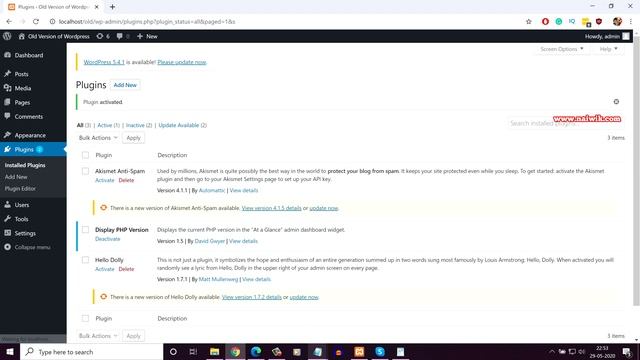 How to check PHP version in your Wordpress Website смотреть онлайн