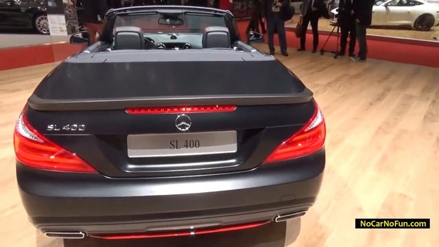 2015 Mercedes Benz AMG SL 400 Matte edition - 2015 Geneva Motor Show! смотреть онлайн