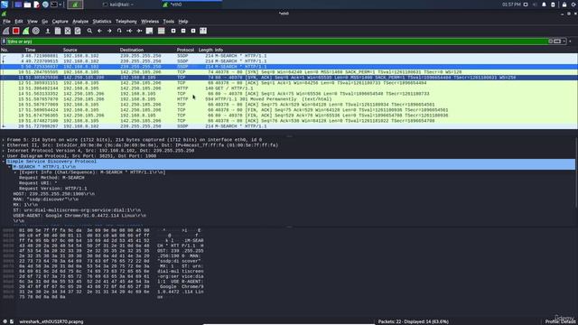 4.12. Filter out certain types of protocols смотреть онлайн