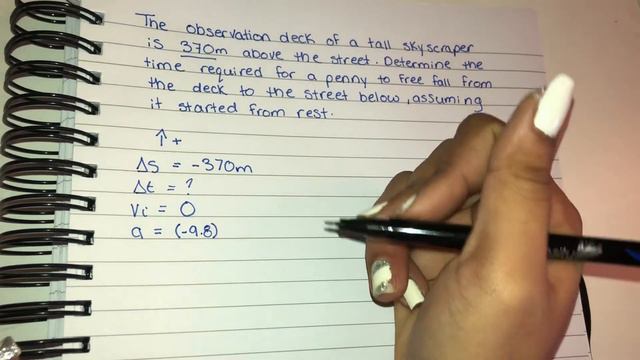 1D Kinematic Equation Solution смотреть онлайн
