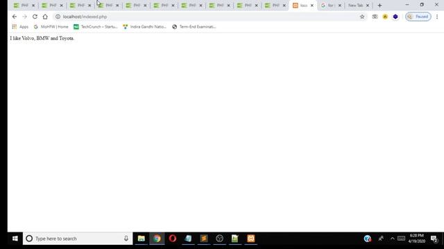 how to use array in php || priyog educational || in hindi смотреть онлайн
