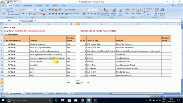 Top 20 Excel Short Cut Keys in Hindi with complete Example and Training смотреть онлайн