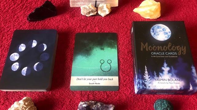 Moonology Oracle Deck South Node guide book audio description смотреть онлайн
