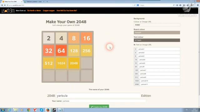 Как сделать свою игру 2048 смотреть онлайн