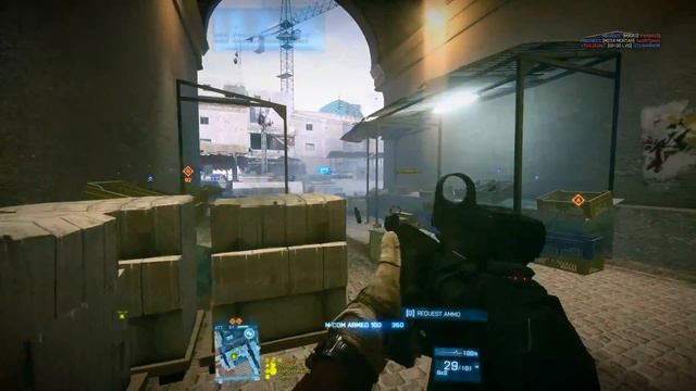 Battlefield 3 Grand Bazaar Rush Gameplay With An-94 смотреть онлайн