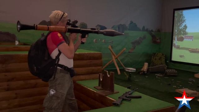 Обучение в России  Тринагер Т-80 АКСУ 74 РПГ 7 Оливье КЕНИГ  Olivier KOENIG